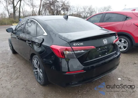 2023 Honda Civic Touring из США, поврежденный, VIN 2HGFE1F96PH309552